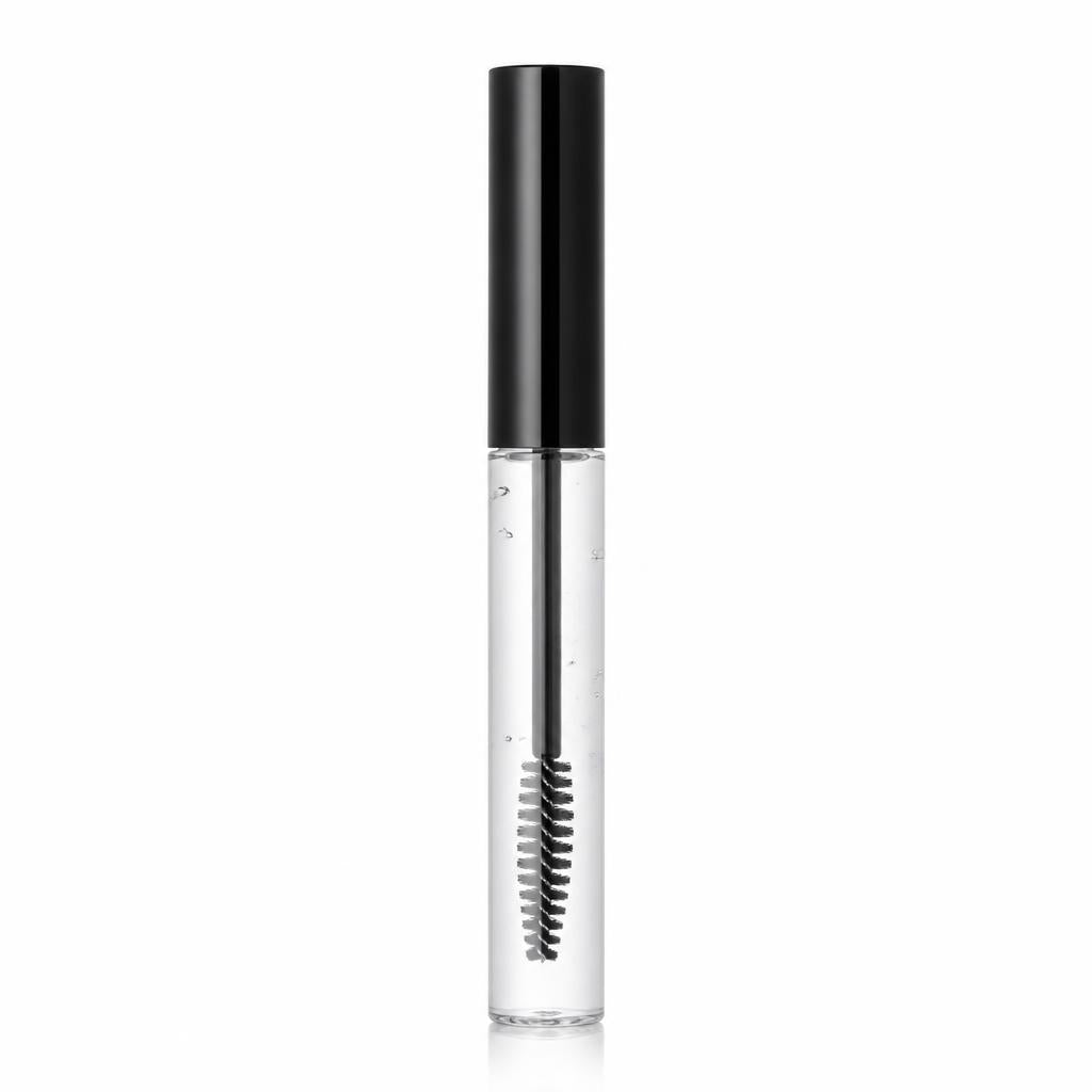 Clear brow sculpting gel tube upright