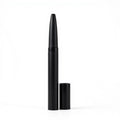 Black mascara tube standing upright