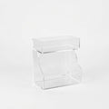 Two-tier clear acrylic cosmetics organizer