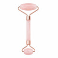 Rose quartz facial roller